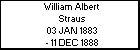 William Albert Straus