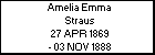 Amelia Emma Straus