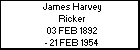James Harvey Ricker