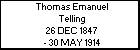 Thomas Emanuel Telling