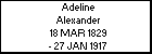 Adeline Alexander