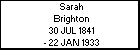 Sarah Brighton