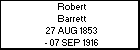 Robert Barrett