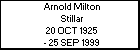 Arnold Milton Stillar