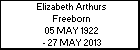 Elizabeth Arthurs Freeborn
