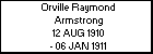 Orville Raymond Armstrong