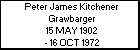 Peter James Kitchener Grawbarger