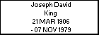 Joseph David King