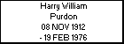 Harry William Purdon