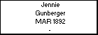 Jennie Gunberger