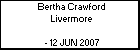 Bertha Crawford Livermore