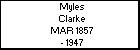 Myles Clarke