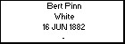 Bert Pinn White