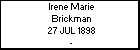 Irene Marie Brickman