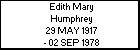 Edith Mary Humphrey