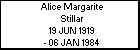 Alice Margarite Stillar
