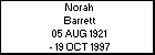 Norah Barrett