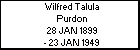 Wilfred Talula Purdon