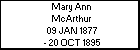 Mary Ann McArthur