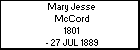 Mary Jesse McCord