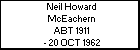 Neil Howard McEachern
