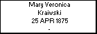 Mary Veronica Kraiwski