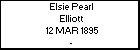 Elsie Pearl Elliott