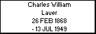 Charles William Laver