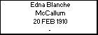 Edna Blanche McCallum
