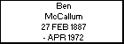 Ben McCallum