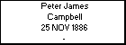 Peter James Campbell
