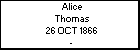 Alice Thomas