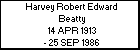 Harvey Robert Edward Beatty