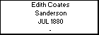Edith Coates Sanderson