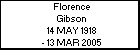Florence Gibson