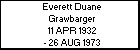 Everett Duane Grawbarger