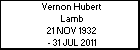 Vernon Hubert Lamb
