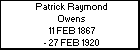 Patrick Raymond Owens