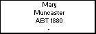 Mary Muncaster