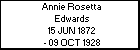 Annie Rosetta Edwards