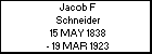 Jacob F Schneider
