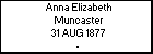 Anna Elizabeth Muncaster