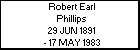 Robert Earl Phillips