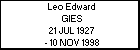 Leo Edward GIES