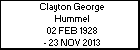 Clayton George Hummel