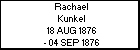 Rachael Kunkel