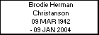 Brodie Herman Christanson