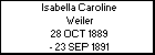 Isabella Caroline Weiler
