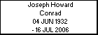 Joseph Howard Conrad