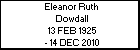 Eleanor Ruth Dowdall